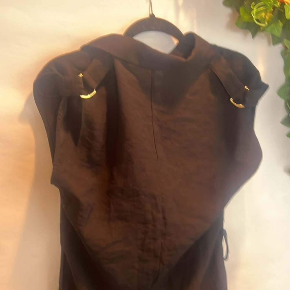 Zara Black Short Jumpsuit - Picture 6 of 9